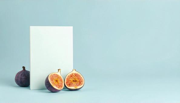 いちじくのカットの写真