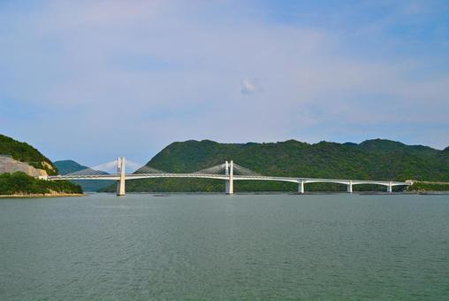 備前日生大橋(瀬戸内海) 備前日生大橋(瀬戸内海)の写真