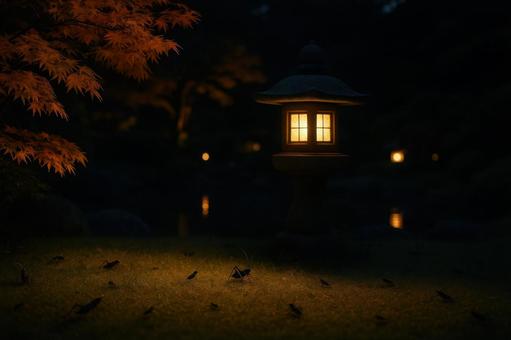 鈴虫の鳴き声響く秋の夜 鈴虫の鳴き声響く秋の夜の写真