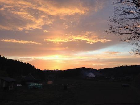夕焼け② 夕焼け②の写真