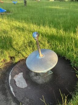 回転遊具 回転遊具 公園,児童,遊具の写真素材