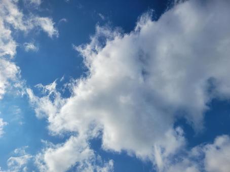 空 空,秋の空,晴天の写真素材