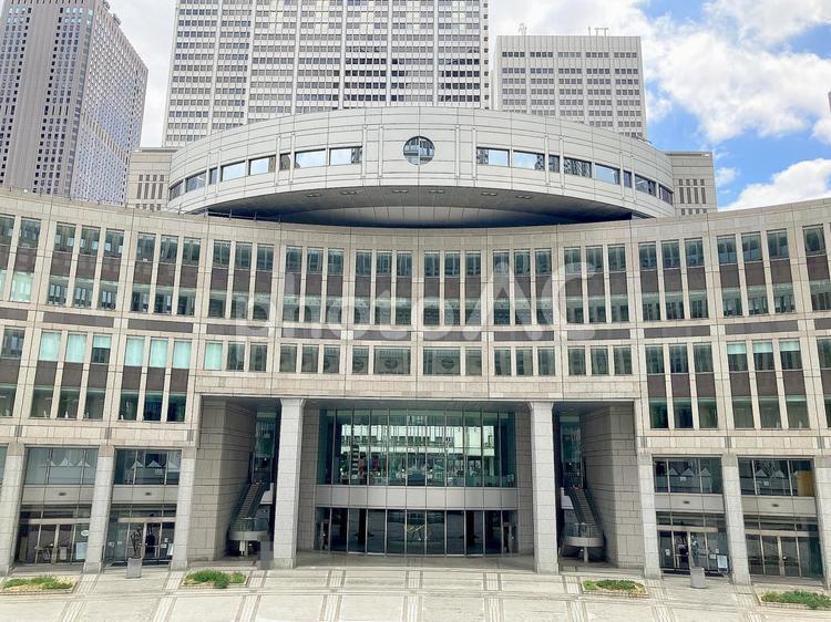 東京風景・都議会議事堂 都議会議事堂,議事堂,会議の写真素材