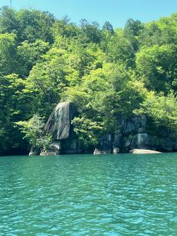 岩場16 岩場16 岩,石,水辺の写真素材
