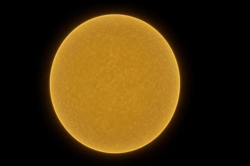 柔光の太陽円盤 柔光の太陽円盤の写真