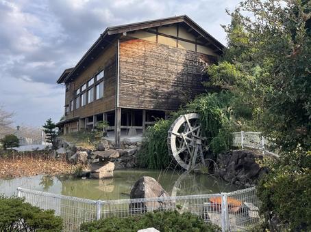 霊泉水車 香川県,三豊市,朝日山森林公園の写真素材