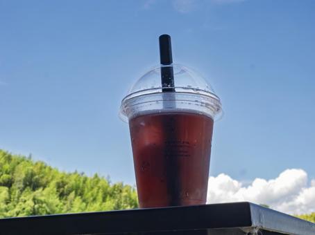 夏空とベリーソーダのひととき 夏空とベリーソーダのひととき ソーダ,ベリー,ドリンクの写真素材