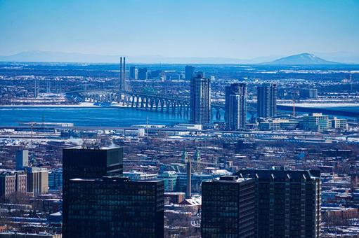 Downtown Montreal skyscrapers, JPG
