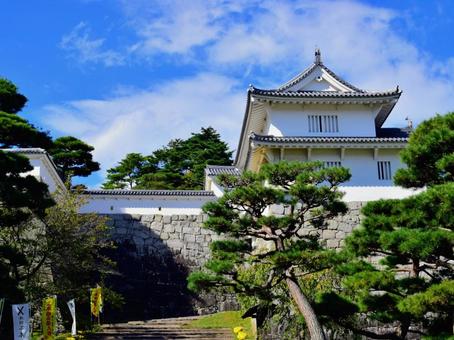 日本百名城 - 二本松城の二階櫓 二本松城,城,日本百名城の写真素材