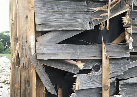 解体現場 解体現場の写真