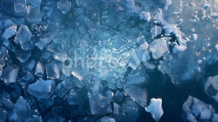氷の表面のイメージ 水,青,海の写真素材