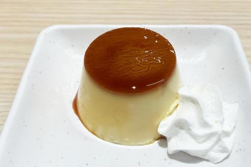 プリン プリン プリン,卵,洋菓子の写真素材