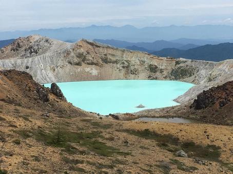 白根山 湯釜 白根山 湯釜 自然,癒し,風景の写真素材
