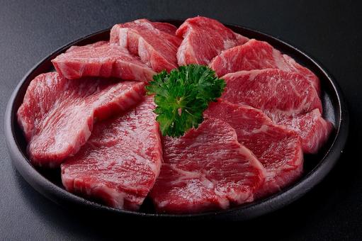 牛肉_赤身ロース焼肉用 牛肉_赤身ロース焼肉用の写真