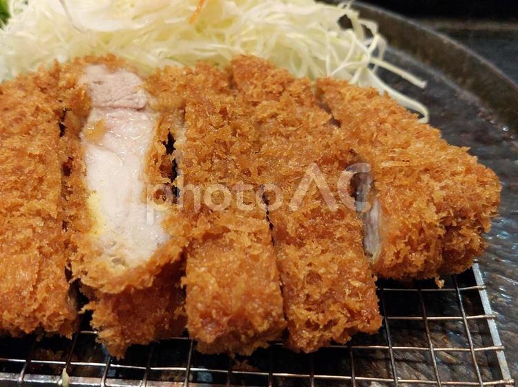 とんかつ とんかつ,ロースかつ,厚切りの写真素材