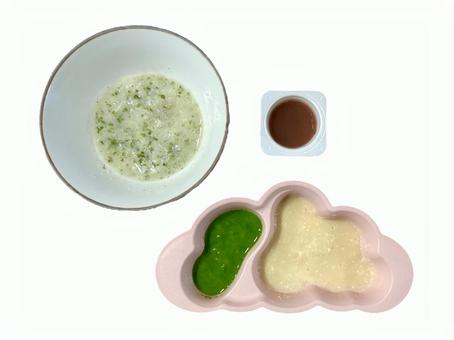 離乳食 4品 離乳食 4品の写真