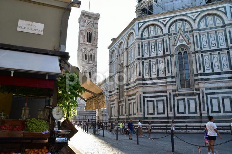 フィレンツェの街並み フィレンツェ,イタリア,海外の写真素材