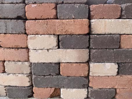 レンガ ブロック レンガ ブロック の写真