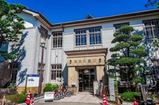 郡上八幡旧庁舎記念館 岐阜県郡上市 郡上,郡上市,八幡の写真素材