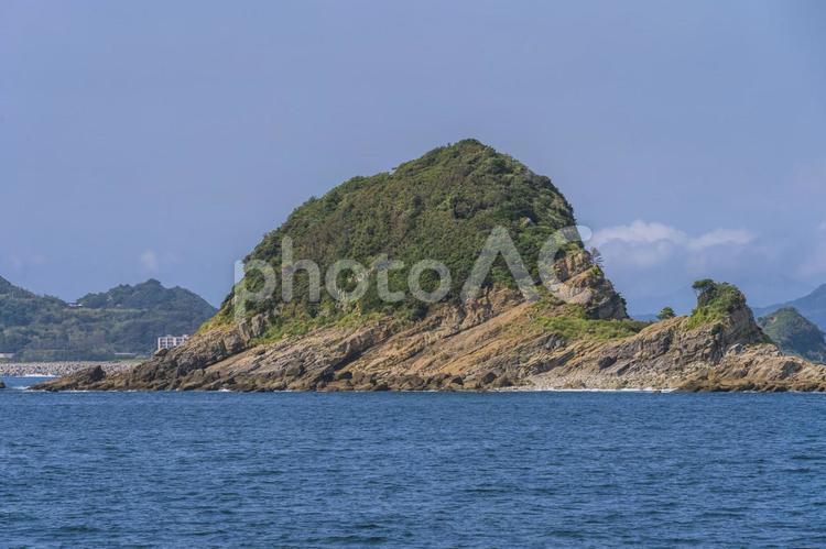 長崎の世界遺産軍艦島の廃墟群 長崎,世界遺産,軍艦島の写真素材
