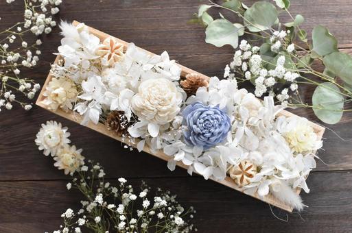 可愛らしいお花のBOX 可愛らしいお花のBOX の写真