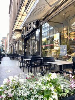 カフェ カフェ helsinki,central,ヘルシンキの写真素材