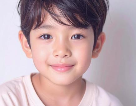 子どもカメラ目線の写真