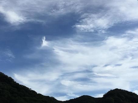 雲と山 雲と山の写真