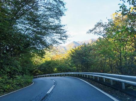 いろは坂 いろは坂,日光,奥日光の写真素材