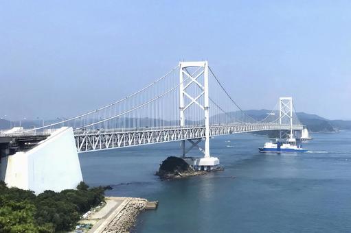 大鳴門橋 大鳴門橋 海,屋外,鳴門海峡の写真素材