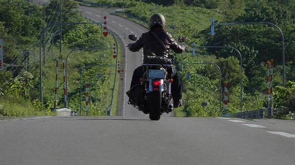 Free ride, solo touring, traveling alone, hokkaido touring, JPG