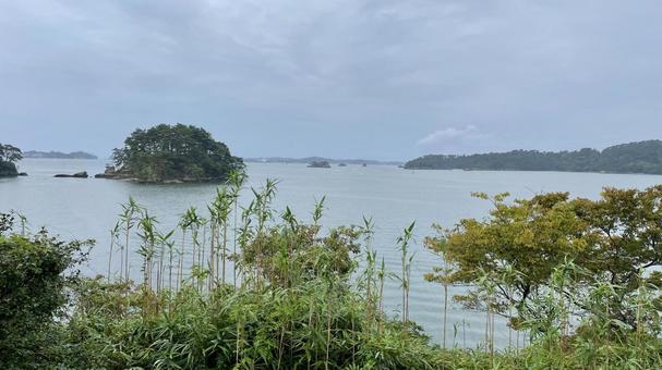 リアス式海岸 リアス式海岸 福浦橋,福浦島,海の写真素材