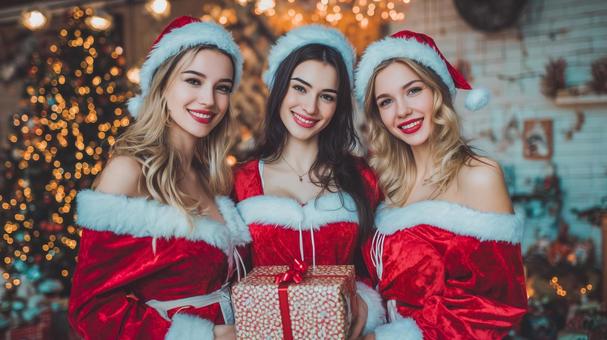 笑顔が輝くクリスマスの魔法 笑顔が輝くクリスマスの魔法の写真