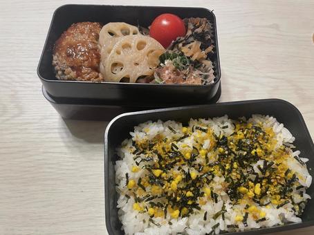 手作り弁当 手作り弁当 弁当,手作り,学校の写真素材