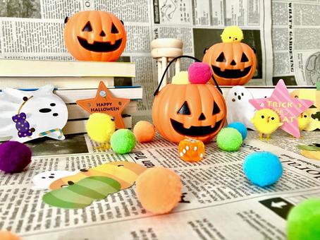 ハロウィンパーティ ハロウィン,ジャックオーランタン,かぼちゃの写真素材