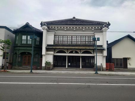 昔の街並み 昔の街並み 昔,街並み,レトロの写真素材