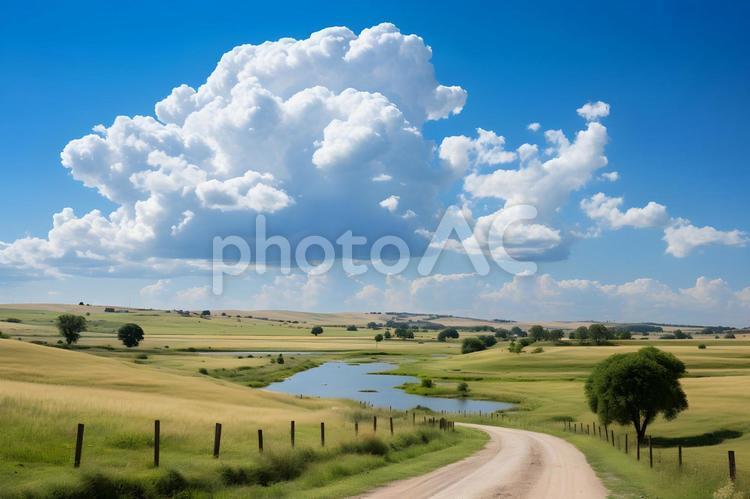 積乱雲６ 積乱雲,入道雲,雲の写真素材