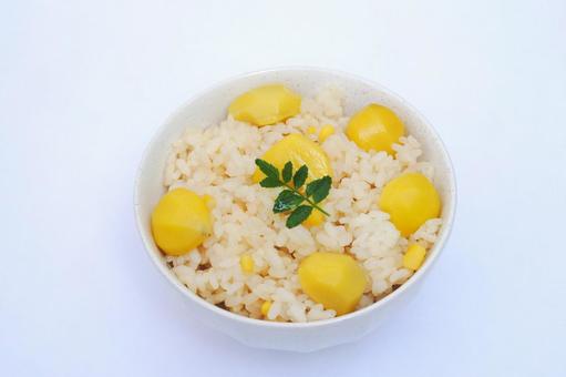 栗ご飯 栗ご飯 栗ご飯,炊き込みご飯,秋の写真素材