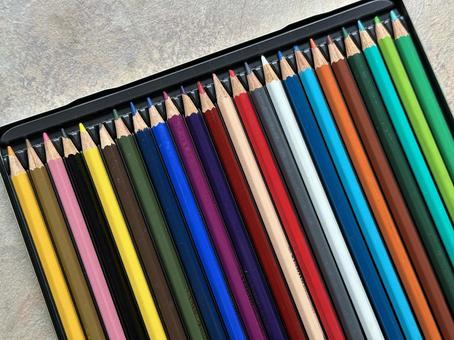 色鉛筆 色鉛筆 色鉛筆,色,お絵描きの写真素材