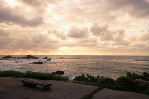 黄昏 黄昏,夕暮れ,夕焼けの写真素材