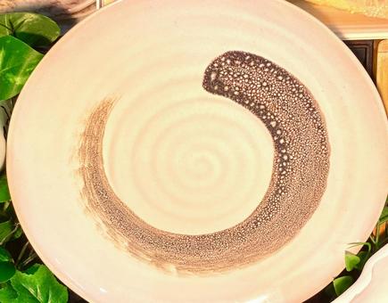 お皿 陶器 絵皿 お皿 陶器 絵皿 お皿,陶器,絵皿の写真素材