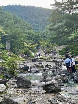 草津温泉 西の河原 草津温泉 西の河原 草津温泉,西の河原,草津の写真素材