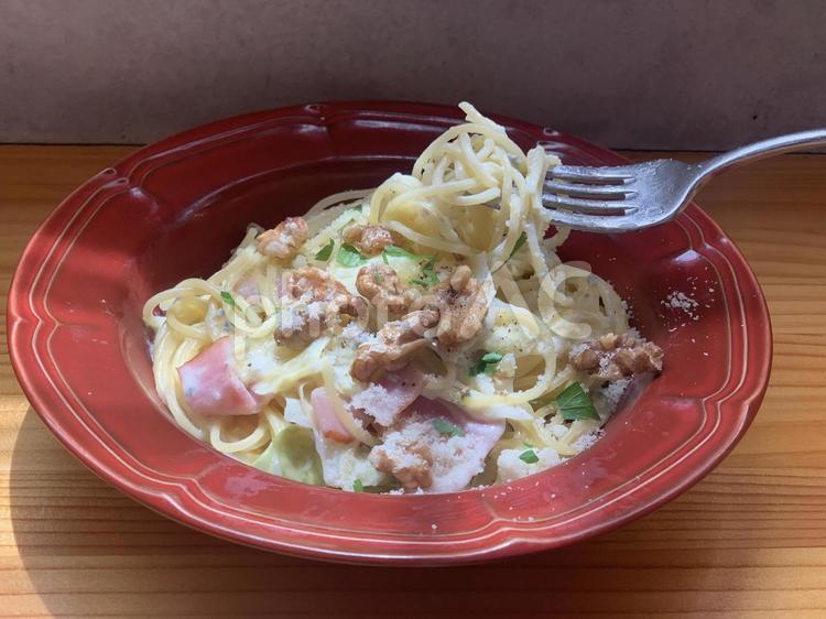 スパゲッティをフォークですくう スパゲッティ,フォーク,すくうの写真素材