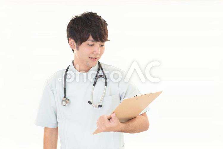 笑顔の男性医師 医師,医者,ドクターの写真素材