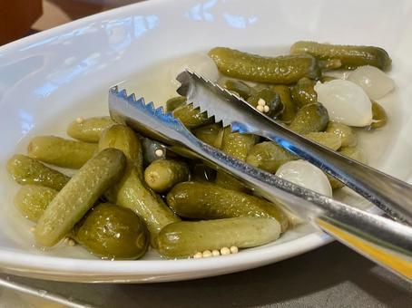 Photo, pickles, salad, western pickles, 