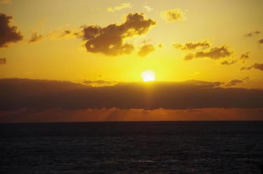 夕焼け 夕焼け の写真