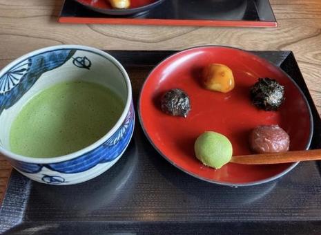美味しそうなお団子 美味しそうなお団子 江口だんご,江口団子,新潟の写真素材