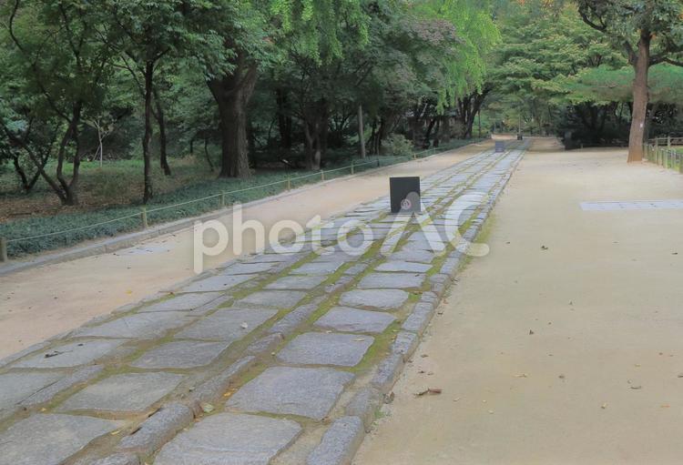 韓国　ソウルの宗廟　チョンミョ ソウル,韓国,宗廟の写真素材