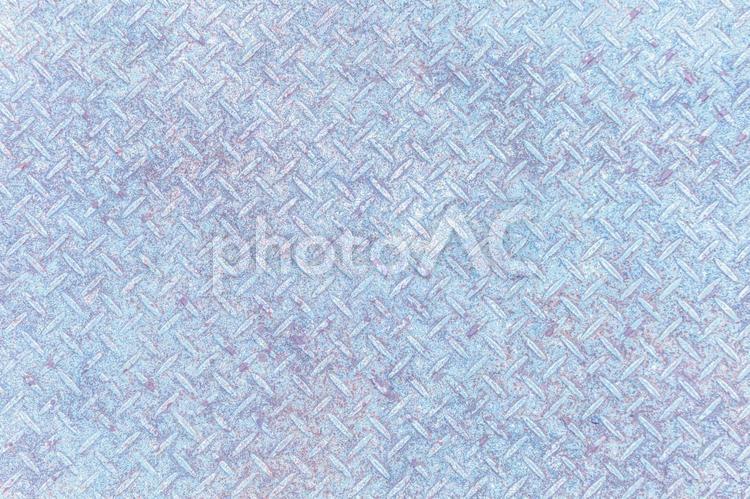 錆びた鉄板の模様 テクスチャ,背景,ブルーの写真素材