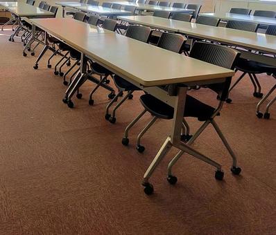 会場 斜めから 会場 斜めから 会議室,セミナー,試験の写真素材